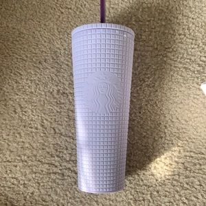 Purple grid starbucks tumblr